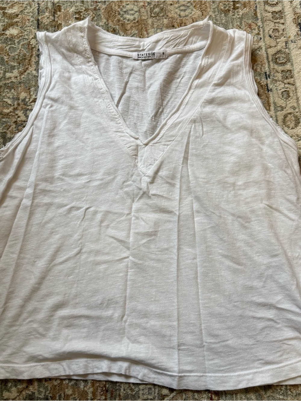 Basic White Tank - Picture 4 of 4